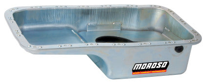 20911 Moroso Acura/Honda 1.6L B16A3 Stock (w/Oil Drainbacks) Wet Sump 4qt 6in Steel Oil Pan