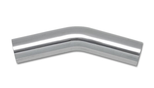 VIB 2808 Vibrant 2.5in O.D. Universal Aluminum Tubing (30 degree Bend) - Polished