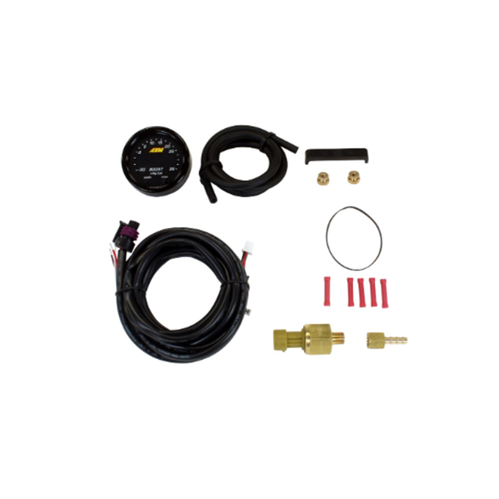 30-0306 AEM X-Series Boost Pressure -30inHg 35psi Gauge