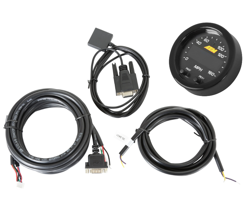 30-0313 AEM X-Series GPS Speedometer Gauge Kit